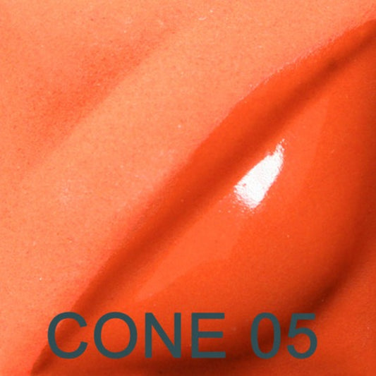 AMACO Flame Orange Velvet Glaze 59ml ONLINE EXCLUSIVE