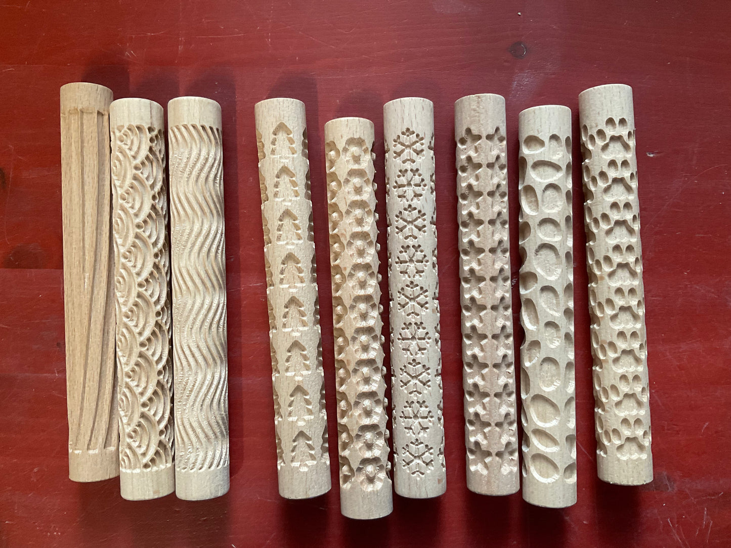 Roller textured