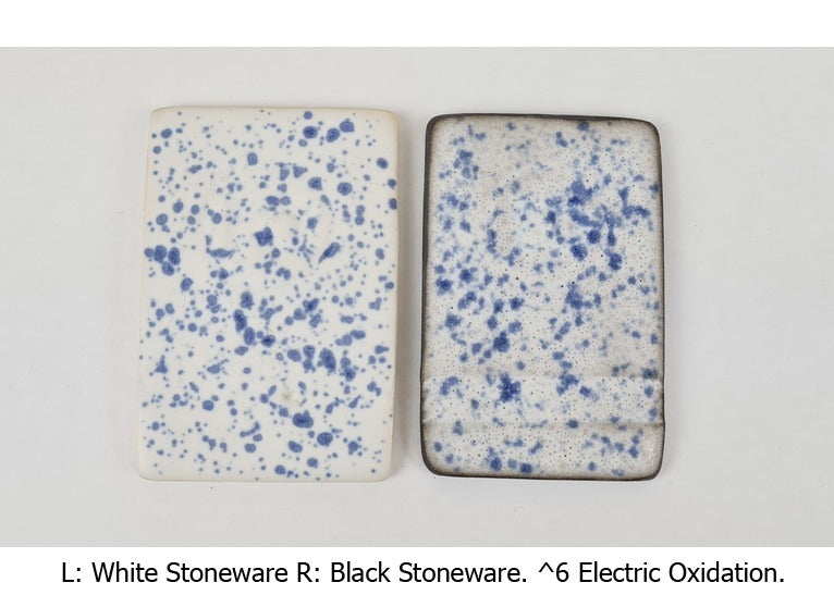 Mayco Stoneware Brush-On Glaze: Blue Splatterware 473ml ONLINE EXCLUSIVE