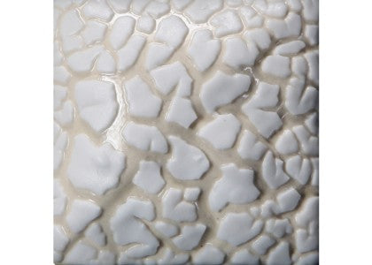 Mayco Stoneware Brush-On Glaze: White Mudcrack 473ml ONLINE EXCLUSIVE