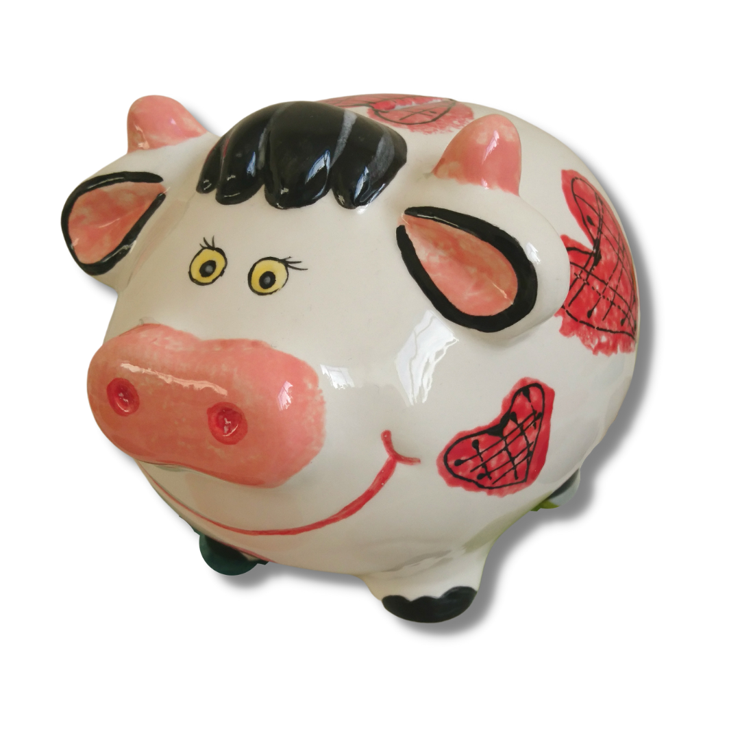 Wee Bella Cow Moneybank GFT