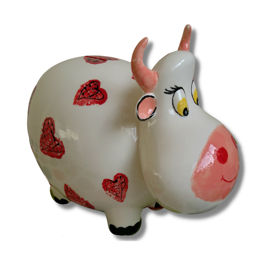 Large Bella Cow Moneybank GFT