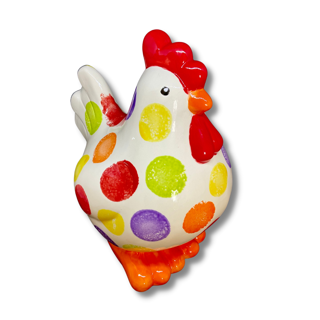 Large Dotti Hen Ornament GFT