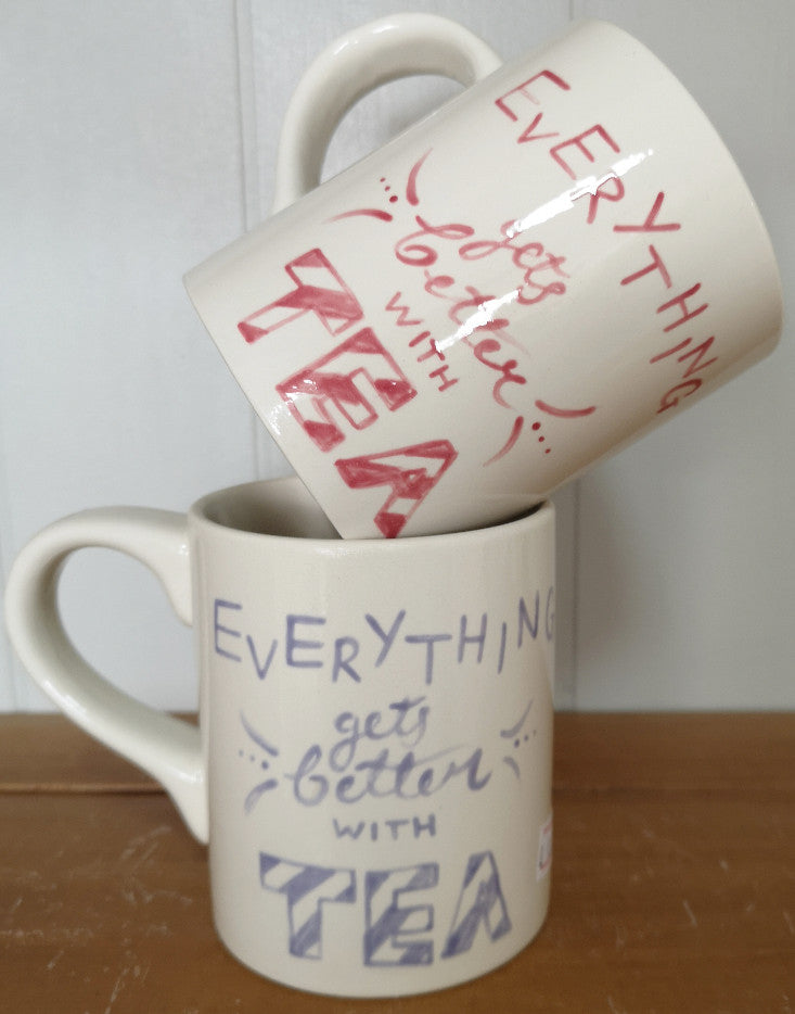Hand Painted Everything's Better 10oz Standard Mug GFT