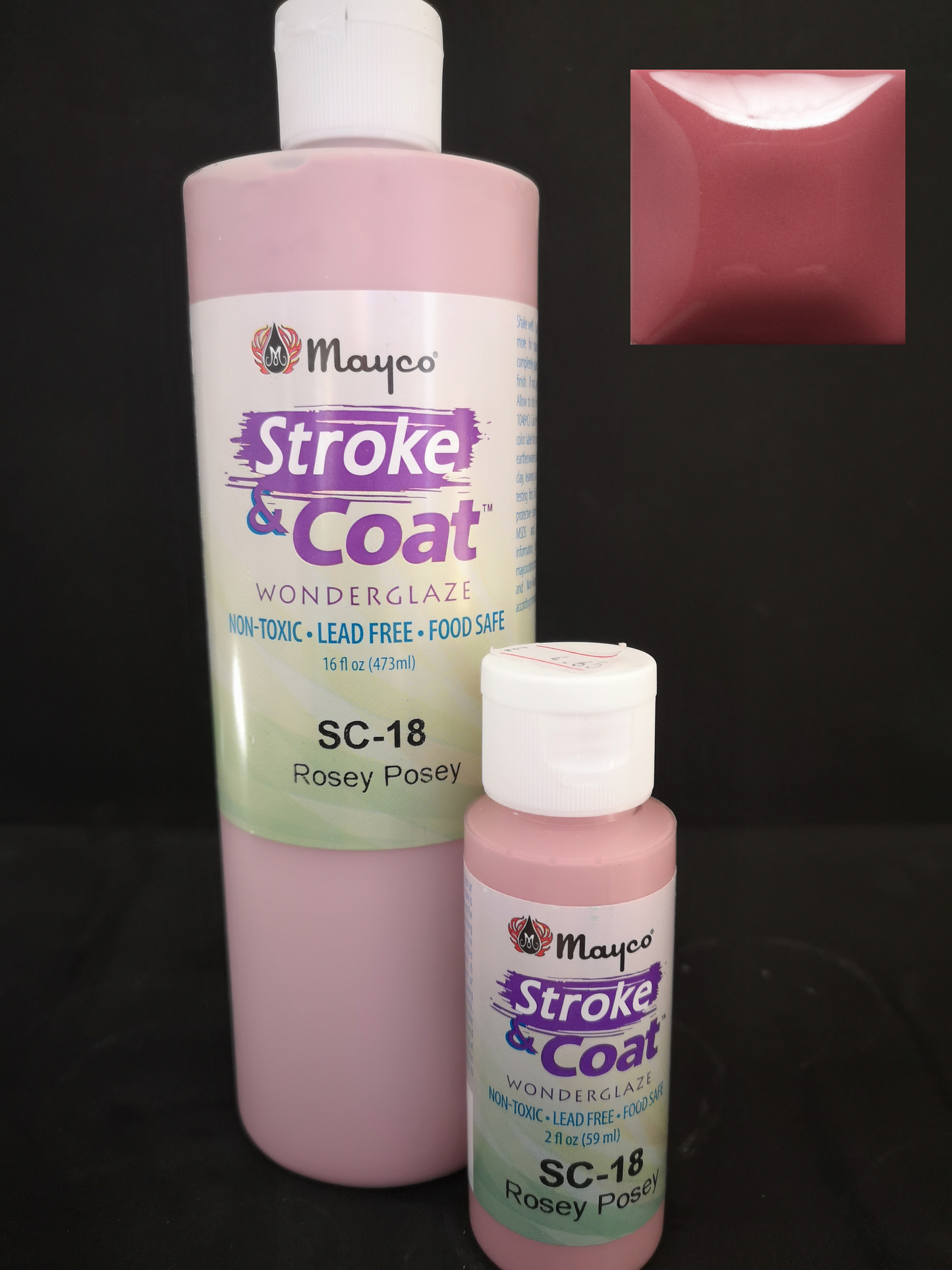 Mayco Stroke & Coat Glaze Available In Store CLY