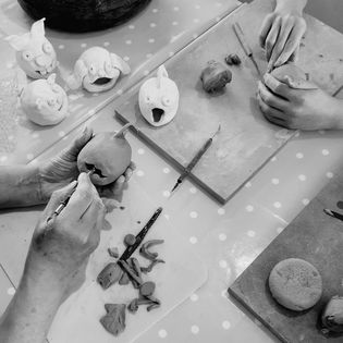 Family   Clay Session    in the Easter Holidays   (see dates in description for each clay activity) CLS