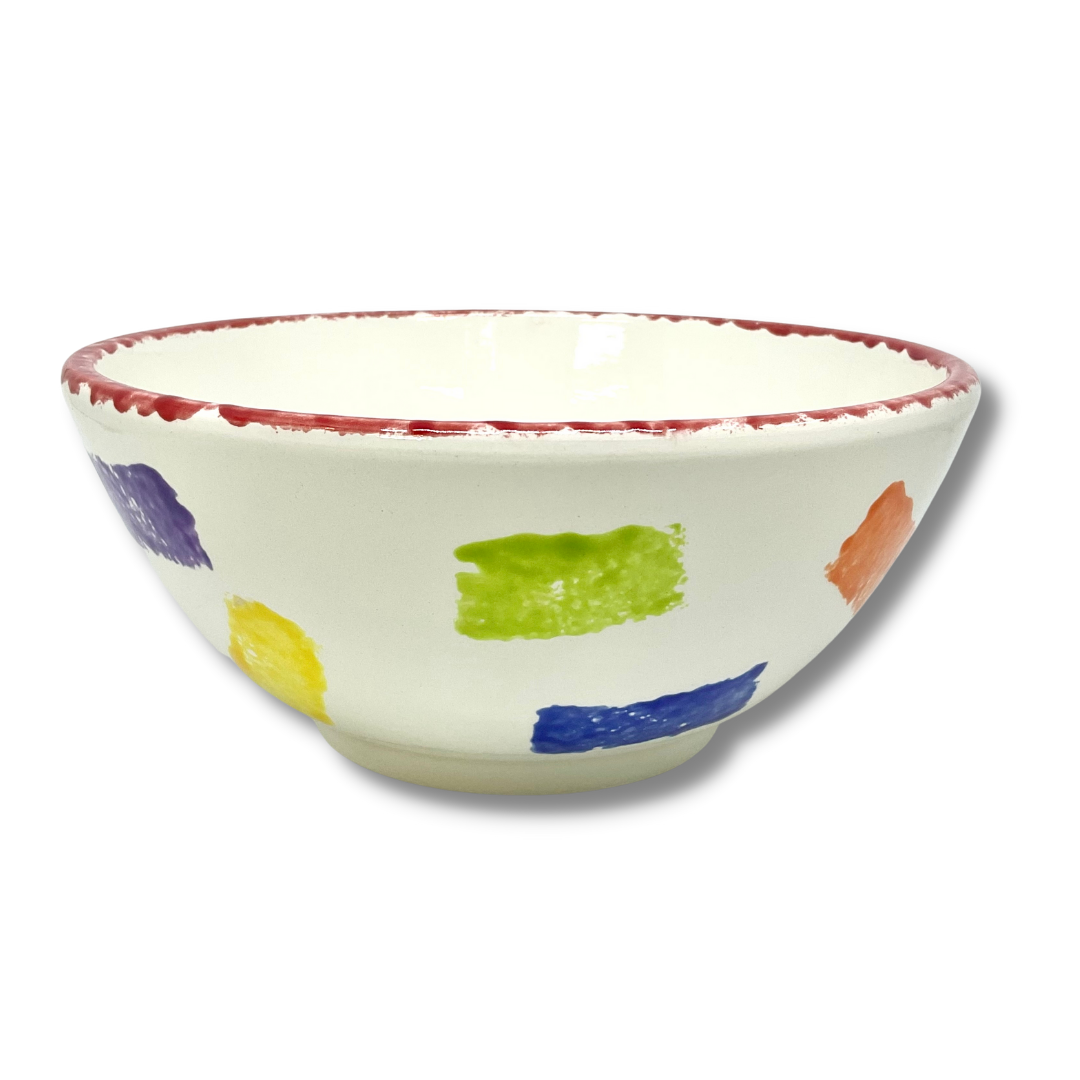Hand Painted Large PEGGY Cereal Bowl GFT