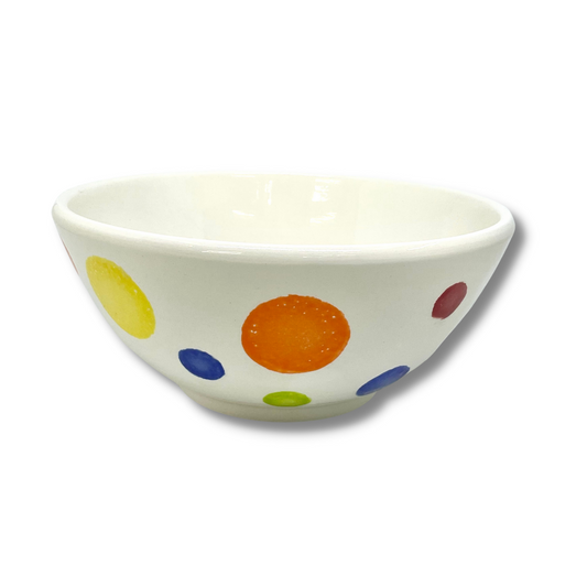 Hand Painted Large DOTTI Cereal Bowl GFT