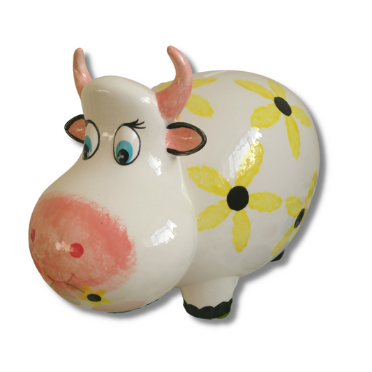 Large Daisy Cow Moneybank GFT